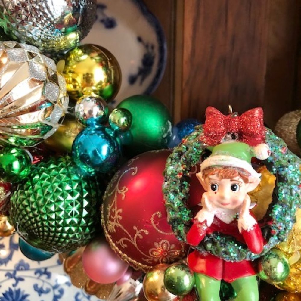 Beautiful Handmade Ornament Wreath